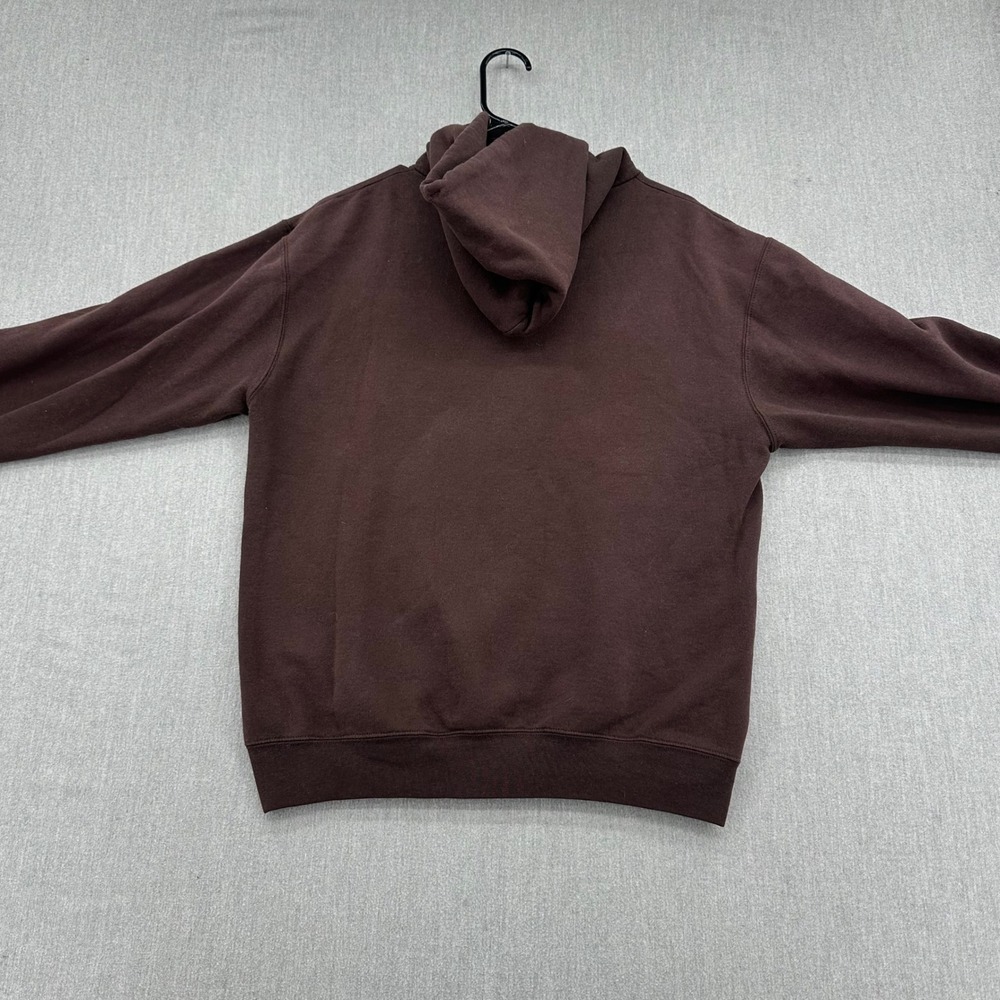 Wyoming Cowboys Hoodie Mens Medium Brown Champion Pullover Graphic Sweatshirt - Picture 5 of 7